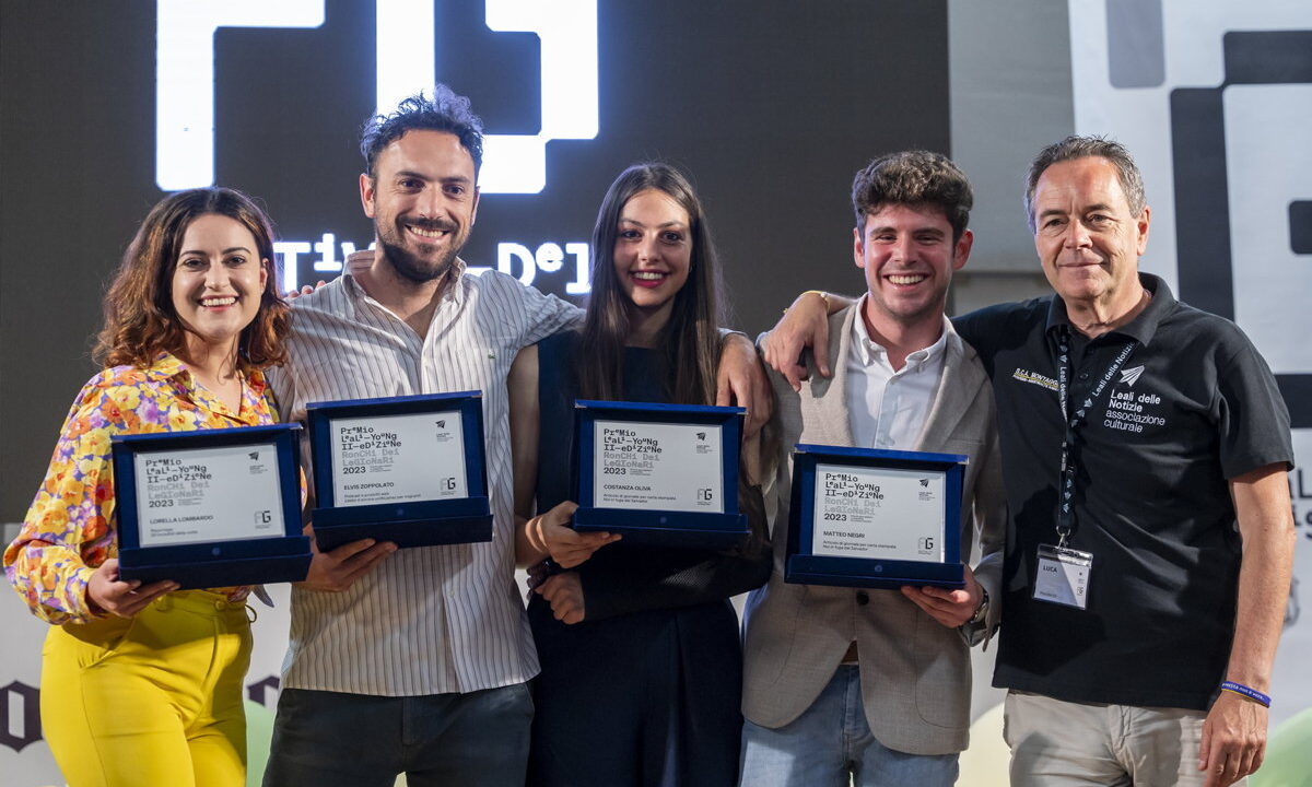 Si è inaugurato ieri il Festival del Giornalismo di Leali delle Notizie di Ronchi dei Legionari. Il Premio Leali Young è stato consegnato a Lorella Lombardo, Elvis Zoppolato, Costanza Oliva e Matteo Negri